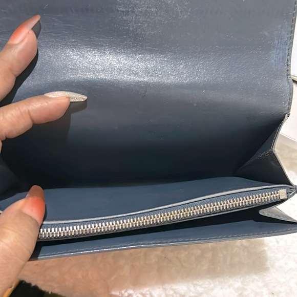 Louis Vuitton Gray Monogram Matt Vernis Wallet EUC  Free Nails, 2Rings & Chain - Picture 10 of 16